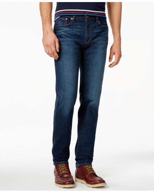 Tommy Hilfiger Blue Men's Slim-fit Jeans for men