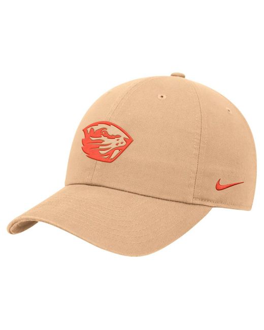 Nike Natural Oregon State Beavers Club Adjustable Hat for men