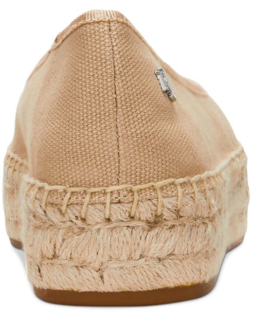 Ralph Lauren Natural Luize Espadrille Ballet Flats