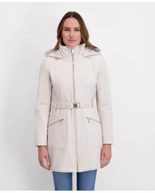 Kensie Natural Hooded