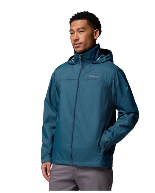 Columbia Blue Glennaker Lake Rain Jacket for men