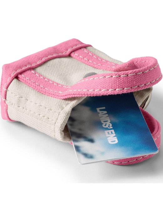 Lands' End Pink Mini Canvas Tote Charm