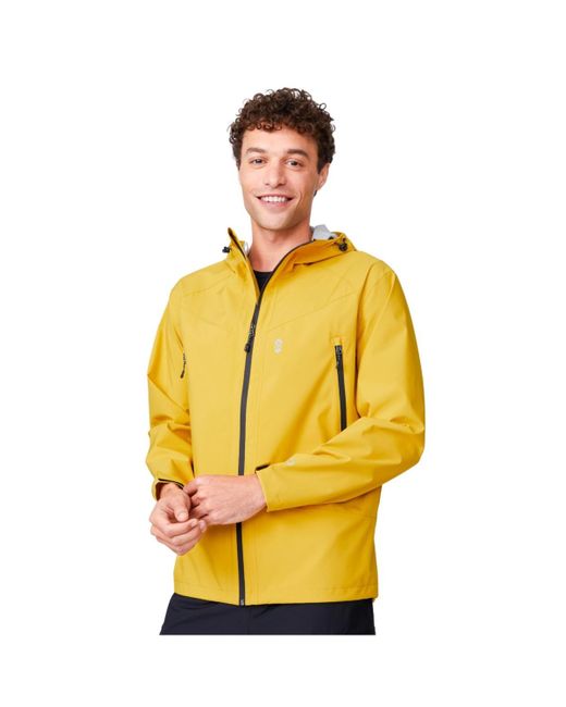 Free Country Hydro Lite X2o Squall Rain Jacket in Metallic for Men