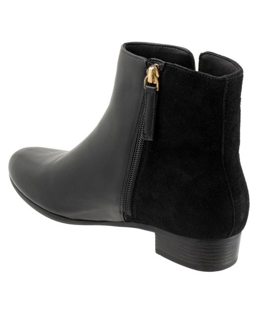 Trotters Black Maxwell Boot