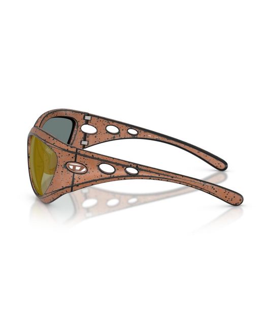 DIESEL Brown Large Sunglasses