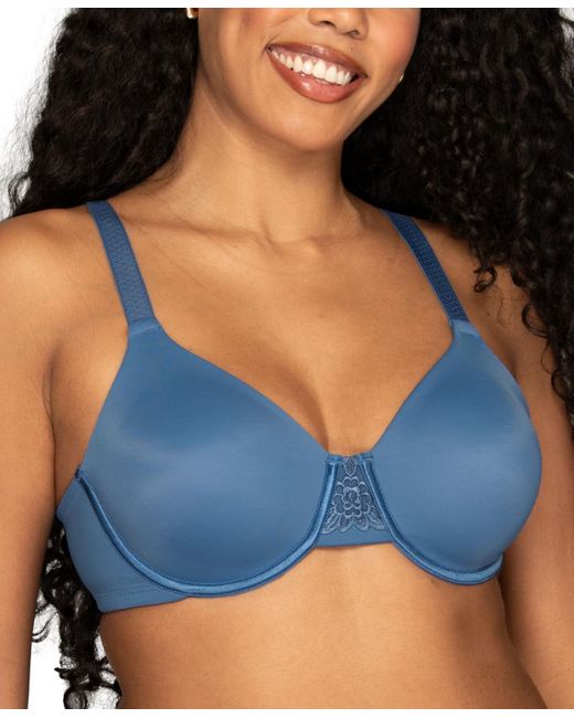 Vanity Fair Blue Vanity Fair Full Figure Beauty Back Smoothing Minimizer Bra 76080