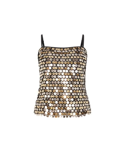 City Chic Blue Plus Size Disco Top