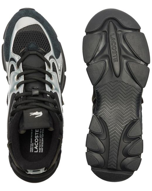 Lacoste Black L003 Neo Lace-up Sneakers for men