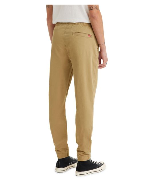 Levi's Xx Chino Jogger Iii Taper Pants in Black for Men | Lyst