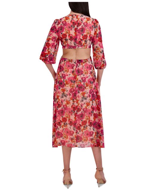 julia jordan fit and flare dress