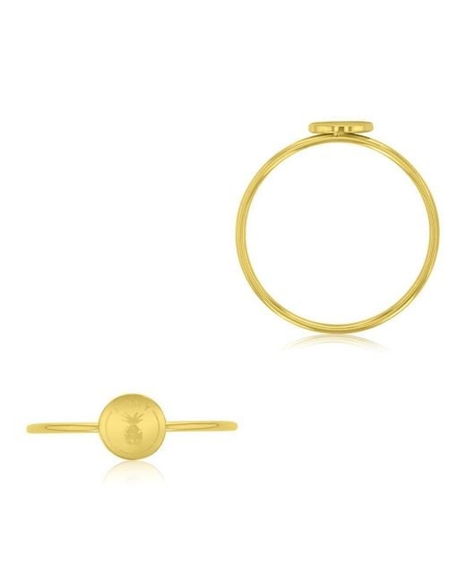 Roxy Waterproof Yellow Pineapple Ring