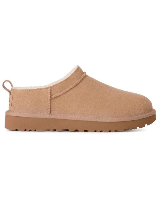 Ugg Brown Kids Pull Tab Classic Boot