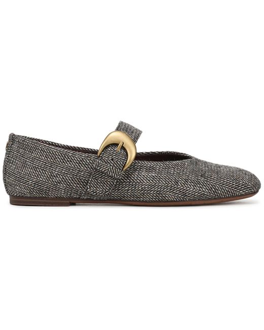 Circus by Sam Edelman Brown Bella Mary-jane Flats