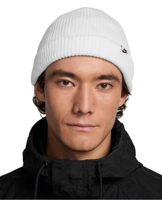 Nike Blue Gray Futura Terra Cuffed Knit Hat for men