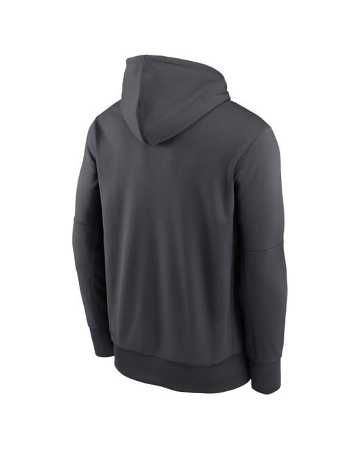 Nike Black Cincinnati Bengals Toss Sweep Performance Pullover Hoodie for men