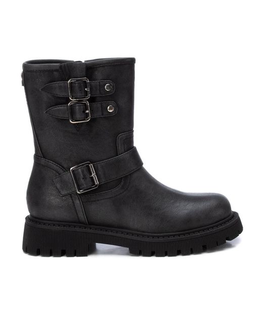 Xti Black Casual Booties By