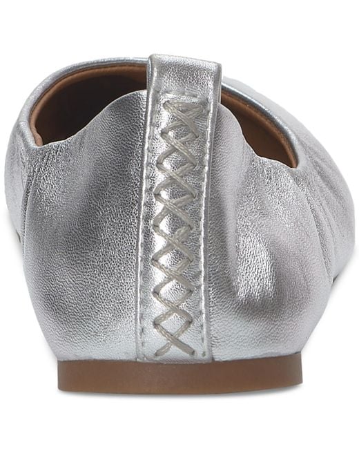 Lucky Brand Gray Emmielou Ballet Flats