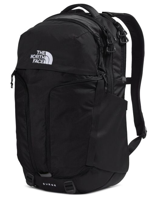 The North Face Black Surge Flexvent Backpack for men