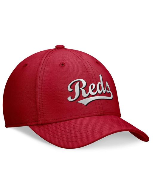 Nike Red Cincinnati Reds Evergreen Performance Flex Hat for men