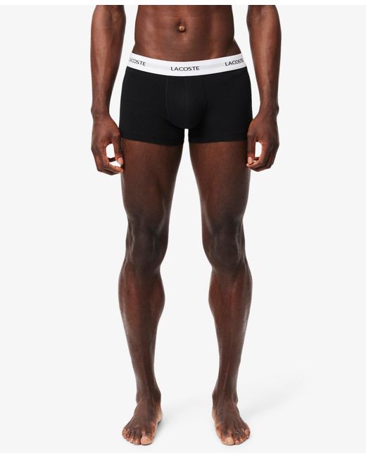 Lacoste Multicolor Stretch 3" 3-pack Trunks for men