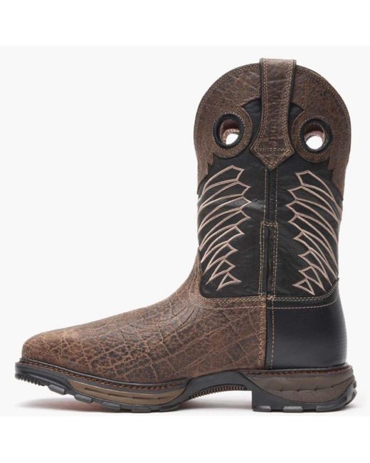Durango Brown Maverick Xp Steel Toe Waterproof Western Work Boot for men