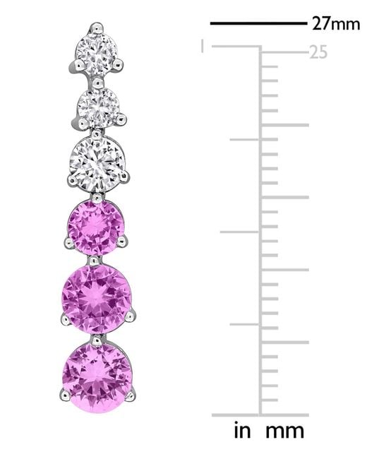 Macy's White Created (7/8 Ct. T.w.