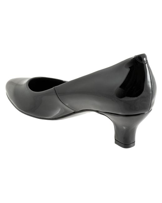 Trotters Black Kate Pump