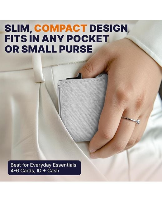 Conceal Plus Gray Rfid Pop Up Wallet