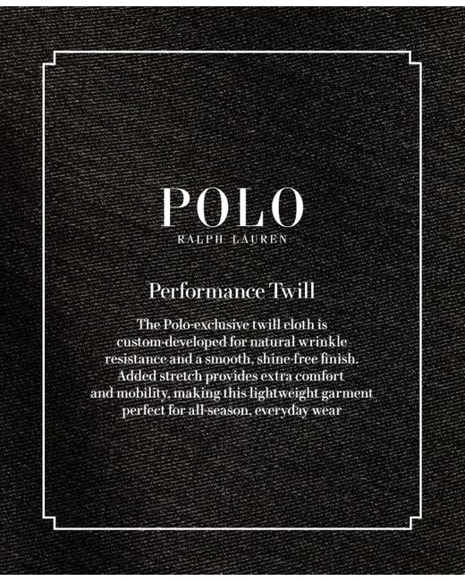 Polo Ralph Lauren Black Polo Modern Performance Twill Sport Coat for men