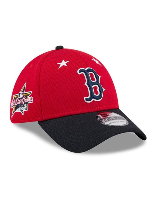 KTZ Red/navy Boston Red Sox 2025 Mlb All-star Game 39thirty Flex Hat for men