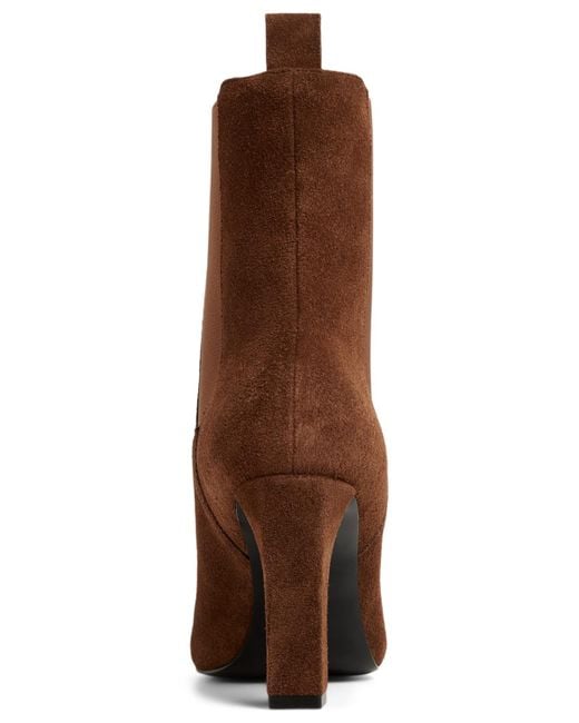 ALDO Brown Liora Pointed Toe Dress Booties