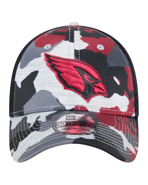 KTZ Blue Camo/black Arizona Cardinals Active 39thirty Flex Hat for men