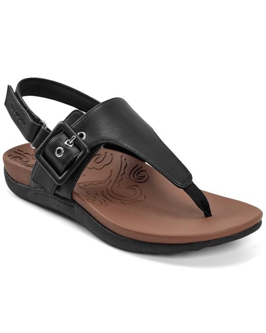 Rockport Brown Rora Flat Sandals