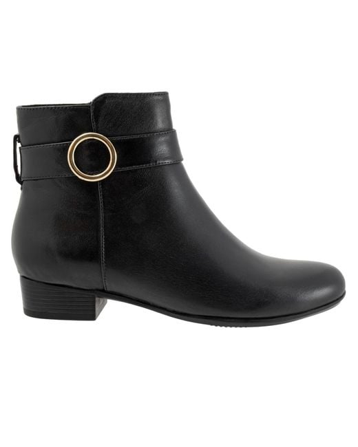 Trotters Black Melody Boot