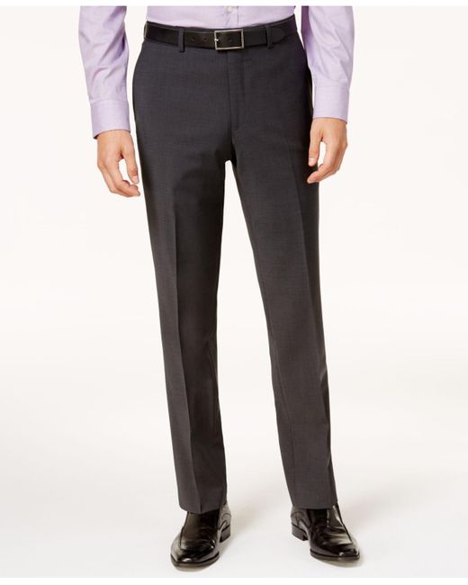 Slim-fit Active Stretch Wool Suit Pants 