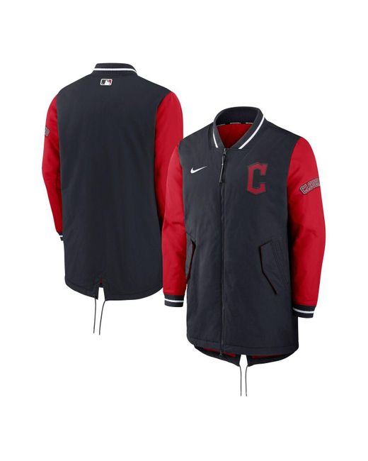 Nike Synthetic Navy, Red Cleveland Guardians Authentic Collection ...