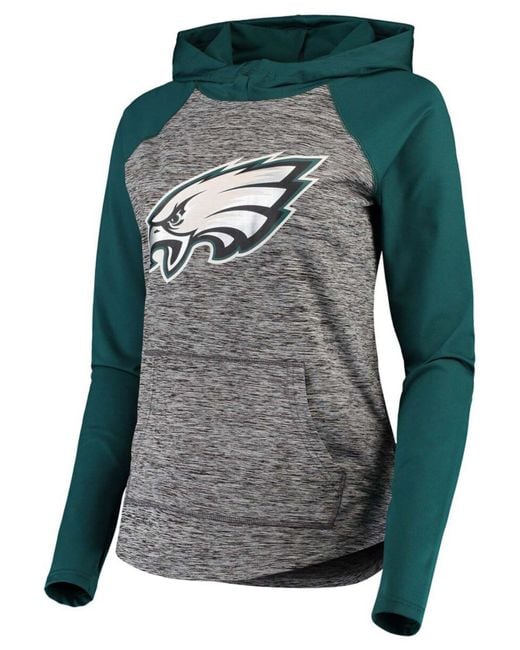 Women's G-III 4Her by Carl Banks White/Black Philadelphia Eagles