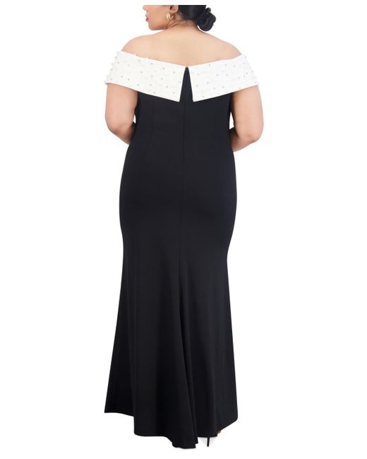 Eliza j off the shoulder obi dress hot sale