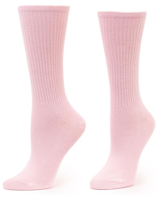 Hue Purple 3 Pack Crew Socks