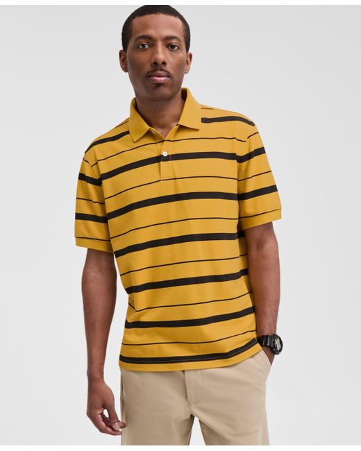 Club Room Metallic Fred Striped Polo Shirt for men