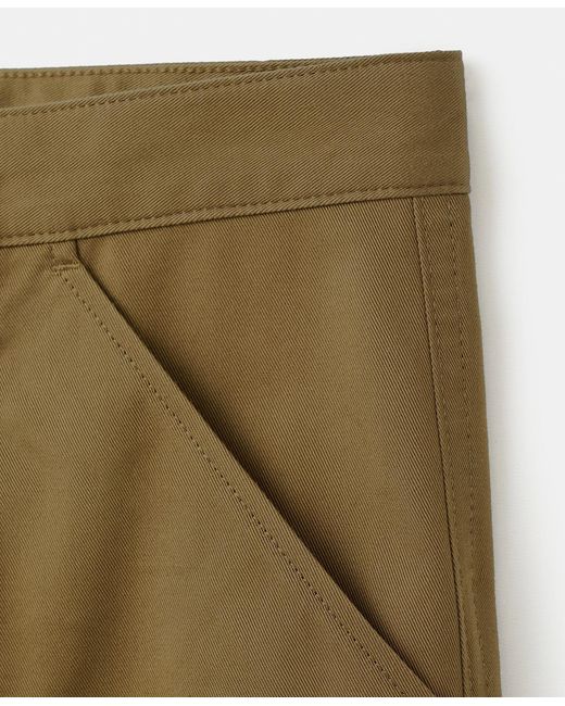 Mango Natural Cotton Patch Pockets Pants for men