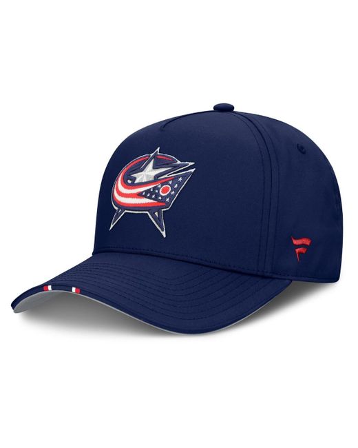 Fanatics Columbus Blue Jackets 2025 Nhl Draft Authentic Pro On-stage Podium A-frame Adjustable Hat for men