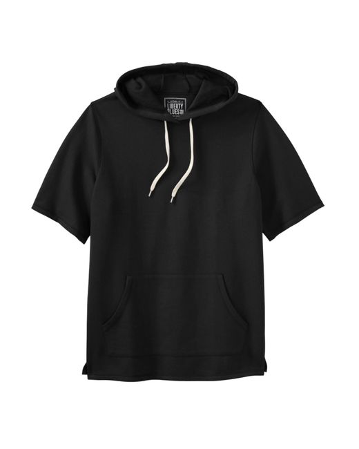 Liberty Blues Gray By Kingsize Big & Tall Short-sleeve Hoodie for men