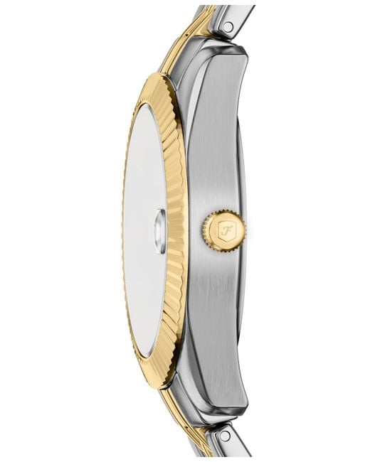 Fossil Metallic Scarlette Three-hand Stainless Steel Watch