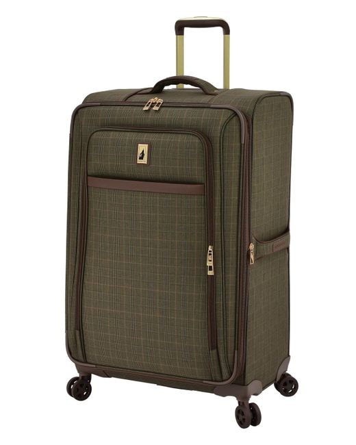 London Fog Green Brentwood Iv 29" Expandable Spinner Softside