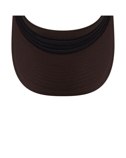 KTZ Brown Cleveland S 2025 Sideline Visor Hat for men