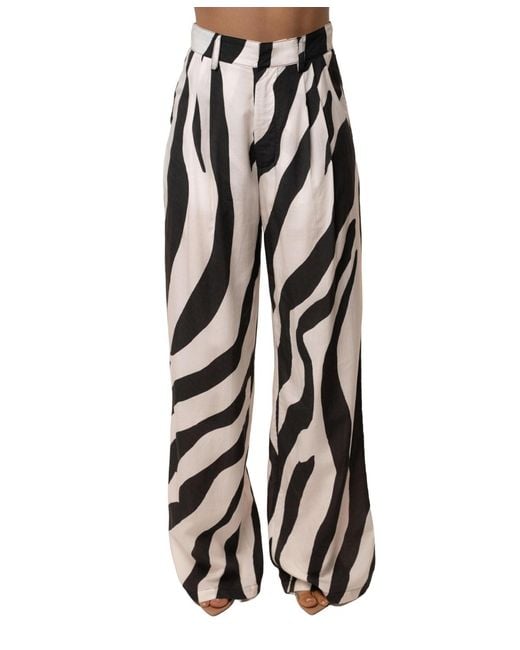 JLUXLABEL White Essential Flow Trouser