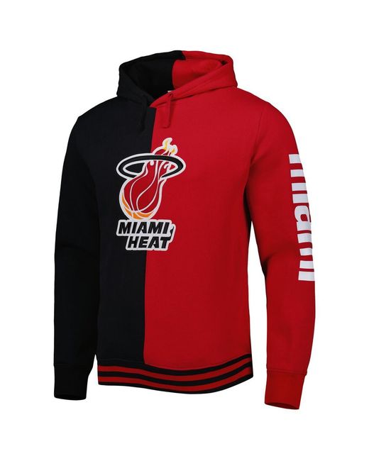 Mitchell & Ness Red Black for men