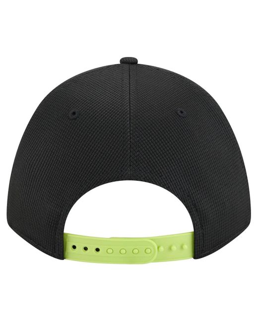 KTZ Black Columbus Crew 2025 Jersey Hook 9forty M-crown Adjustable Hat for men