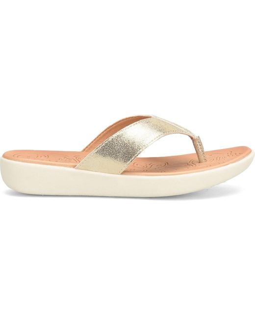 b.ø.c. White Aimee Slip-on Sandals